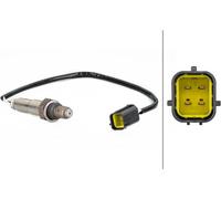 Sonde lambda chauffée 365mm HELLA pour KIA RIO I notchback