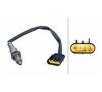 Sonde Lambda chauffée 4 broches 200 mm câble HELLA pour FIAT TIPO
