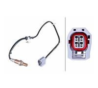Sonde Lambda Chauffée 4 Broches 780 Mm Câble HELLA Pour Entre Autres MAZDA 2