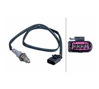 Sonde Lambda Chauffée 4 Broches Câble 650 mm HELLA Pour SEAT IBIZA