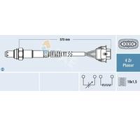 Sonde lambda devant le catalyseur Sonde de régulation 77154 FAE pour CHEVROLET