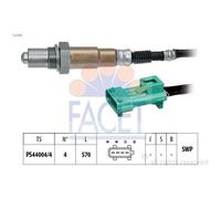 FACET Sonde lambda 10.7597 chauffée planaire filetage prégraissé 570 mm