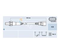 Sonde Lambda FAE Régulateur / Régsonde Compatible VW Lupo 1.4 16V 77459