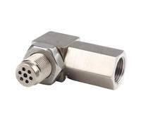 Sonde Lambda M18 x 1,5, entretoise de sonde à oxygène à 90°, Adaptateur coudé pour sonde à oxygène Automobile, convertisseur catalytique, réparation du Voyant Moteur (CEL).