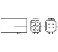 Sonde lambda MAGNETI MARELLI 466016355055 pour NISSAN GT-R (R35) 3.8 2007-2010