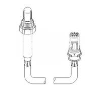 JP Group Sonde lambda 1493800100 convient pour BMW et Land Rover – 1x