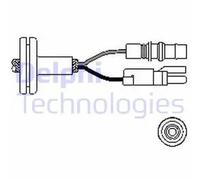 DELPHI Sonde lambda ES10258-12B1 Sonde-doigt chauffé 325mm