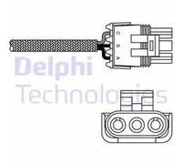 Sonde lambda Sonde-doigt ES10990-12B1 DELPHI pour OPEL VW RENAULT CHEVROLET