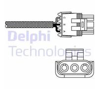 Sonde lambda Sonde-doigt ES10996-12B1 DELPHI pour OPEL KADETT E KADETT E Break
