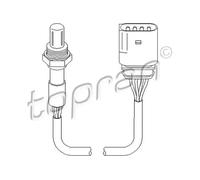 Sonde lambda Sonde planaire 111 611 TOPRAN pour AUDI VW SKODA