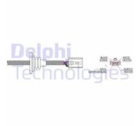 Sonde lambda Sonde planaire ES20076-12B1 DELPHI pour MITSUBISHI ECLIPSE II