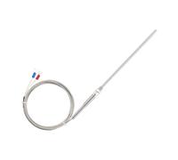 Sonde M8 thermocouple fileté type K fil de détection température sonde mesure(Probe 100mm 2m cable)