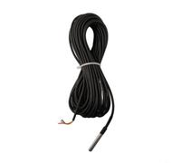 Sonde numérique avec câble de capteur en acier inoxydable de 10 m, détecteur thermique étanche pour thermostat industriel, jauge résistante pour le stockage au froid et longue température de fil pour