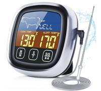 Sonde pour four de cuisine alimentaire,télécommande numérique sans fil pour barbecue,gril,minuterie de viande,réglage manuel de la température - Type Handle Probe