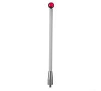 Sonde tactile CMM 4 fils 8 mm tige en porcelaine A-5000-7796, stylet droit pour inspection et mesure du travail des métaux CNC, longueur 100 mm, pointe rouge
