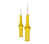 Sonde Test Plaqué Or 4mm Haute Intensité 2pcs | Transmission courant élevé, lecture précise, compatible multimètres, usage auto électrique