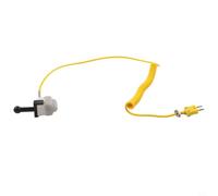 Sonde thermocouple à adsorption magnétique de type K pour objets métalliques, capteur de haute précision avec fil à ressort jusqu'à 2000 mm, réponse rapide pour les tests industriels et (B)