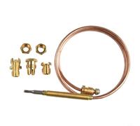 Sonde thermocouple à filetage M8x1 pour chauffage au gaz et appareils de cuisson y compris gril, foyer, chauffage, cheminée