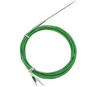 Sonde thermocouple blindée de type K pour détection de haute température - Capteur de mesure de température de four 1100 °C (1,5 x 300 mm x 1 m)