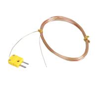 Sonde thermocouple de haute précision de type K avec connecteurs faciles à installer pour câble thermocouple de laboratoire à des températures extrêmes