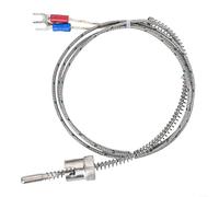 Sonde thermocouple de type J avec circlip, câble de 1 m, capteur de température en acier inoxydable pour 0-600 C, type anneau de 5 mm x 21 mm