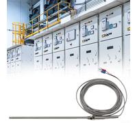 Sonde thermocouple de type K pour four industriel, chaudière et échangeur de chaleur applications de surveillance de la température (200 mm-fil 1 m)