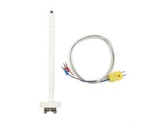Sonde thermocouple de type K, sonde de four en céramique avec câble d'extension de 1 m F/C 2372/1300 11 G fibre de verre