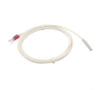 Sonde thermocouple en acier inoxydable de type K 0-800 °C Fil de capteur de température 1/2/3/4/5 m de longueur pour four et contrôleur (2 mètres)