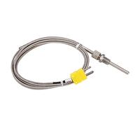 Sonde thermocouple Klanata type K 1/8 NPT 80 mm, plage de mesure de -100 à 1 250 °C pour la mesure de la température industrielle