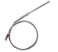 Sonde thermocouple SustVita de type K de 50 mm de diamètre de 5 mm, fil de capteur de température à filetage M8 avec plage de 0 à 400 ℃ pour la mesure de la température