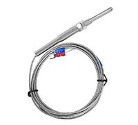 Sonde Thermocouple Type K, Capteur de Température 30mm, Fil 5m, Plage 0-400℃ - Réponse Rapide, Connecteurs Stables, Usage Industriel et Domestique (ou)