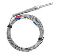 Sonde Thermocouple Type K, Capteur de Température 30mm, Fil 5m, Plage 0-400℃ - Réponse Rapide, Connecteurs Stables, Usage Industriel et Domestique (championnat du monde)