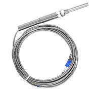 Sonde Thermocouple Type K, Capteur de Température 30mm, Fil 5m, Plage 0-400℃ - Réponse Rapide, Connecteurs Stables, Usage Industriel et Domestique (oncle paternel)