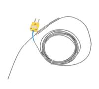 Sonde Thermocouple Type K Microfine, Flexible, Réponse Rapide | Métal, Branchement Prêt à L’emploi, 0 °c à 1100 °c, Maintenance D’équipement et Automatisation