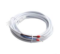 Sonde thermostatique électrique pour chauffage au sol, câble de 3 m, capteur de température 10 KΩ pour sol, tuyau, utilisation intérieure et extérieure, boîtier en caoutchouc étanche IP68