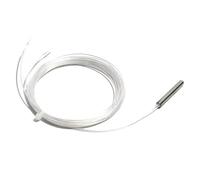 Sonde tubulaire PT100 à cartouche de 4 x 30 mm pour thermocouple - Résistance thermique en platine - 2 câbles - Capteur de température - 0,5 m, 1 m, 2 m, 2,5 m (1,5 m de longueur de câble