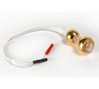 Sonde vaginale RU/V minimum pour rééducation du plancher pelvien - Électrodes en or sans nickel - Compatible avec les électrostimulateurs EMS - Raccord universel avec fiche 2 mm - MEDITALIASERVICE