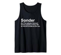 Sonder Funny Word Definition Vocabulaire Machine à écrire Poésie Ah Débardeur