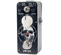 Sondery Métal Distorsion Pédale d'effet pour guitare, Metal Distortion Chaud et lisse,Large gamme de distorsion vintage,True Bypass