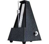 Sondery Métronome mécanique classique avec cloche pour piano, guitare, tambour, violon, saxophone tous les instruments, plage de tempo 40-208 bpm, Beats 02346, étui ABS grain de bois noir avec son