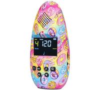 Sondery Métronome numérique rechargeable vocal à grand son avec écran couleur USB, prise casque, designs de motifs colorés, série Art Bulletome pour guitare, tambour, piano et tous les instruments de