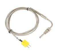 Sondes de Capteur de Type K, Capteur de Température à Thermocouple K-type EGT Thermocouple avec Embout Exposé et Connecteur 5 mm de Diamètre Taille des Filetages 1/8" NPT