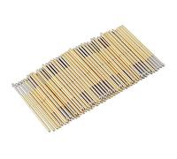 sondes de test, 100 pièces pogo à tête conique 1,5 mm ressort haute qualité, outils de test électronique professionnel, for maintenance industrielle, éducation technique