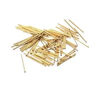 Sondes de test à ressort Lot de 100 manchons d'aiguille de test à ressort R50-3C, diamètre extérieur 0,86 mm, longueur 17,5 mm, porte-aiguille de sonde