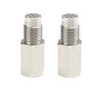 Sondes Lambda Filtre D'extension En Acier Inoxydable Connecteur Suppression Défaut M18 X1.5 Entretoise D'extension De Capteur D'oxygène Accessoires Voiture O2 Sensor Capteur D'oxygène (Couleur : 2Pcs