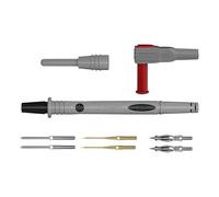 Sondes Multimètres - Lead De Test Multimètre | Jeu De Sonde Perforateurs De Trous De Fil | Pour Aiguilles Multi-Testeurs | Standard Ergonomiques Kit De Test De Précision Remplacable Pour