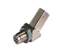 Sondeslambda Adaptateur Universel Pour Mini Capteur D'oxygène O2 Catalytique, 90/135/180 Degrés, Bouchon De Contrôle CEL Pour Voyant Moteur Oxygen Sensors(135 degree spacer)
