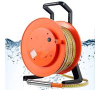 Sondeur De Niveau d'eau pour Puits Profonds, Indicateur de Niveau d'eau pour puits Profonds, jauge de Profondeur d'eau souterraine 10-300m pour Puits, Forages, Réservoirs(30m(98.4ft))