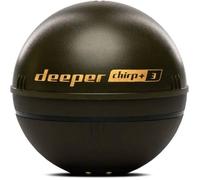 Deeper CHIRP+ 3 Sonar GPS Castable - Détecteur de poissons et de profondeur portable pour la pêche en bateau, la pêche sur glace, la pêche à terre - Cartes de profondeur 3D personnelles avec