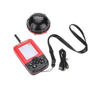 Sondeur Portable sans Fil avec Alarme, détecteur de Poissons, échosondeur pêche, transducteur d'alarme Kayak/Bateau/Glace